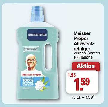 Meister Proper Allzweckreiniger verschiedene Sorten 1-l-Flasche