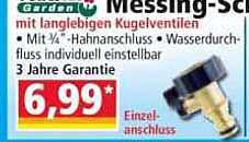 Messing-Schnellanschluss mit langlebigen Kugelventilen