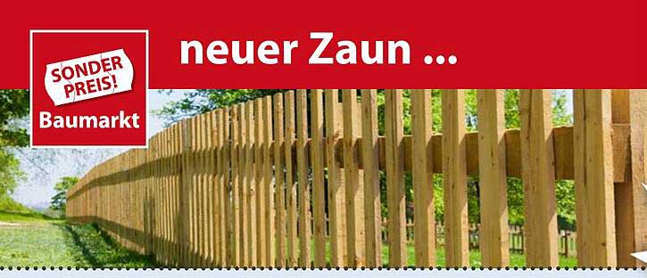neuer Zaun ...
