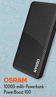OSRAM 10000-mAh-Powerbank - PowerBoost 100