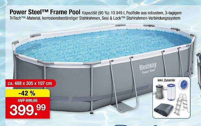 Power Steel™ Frame Pool