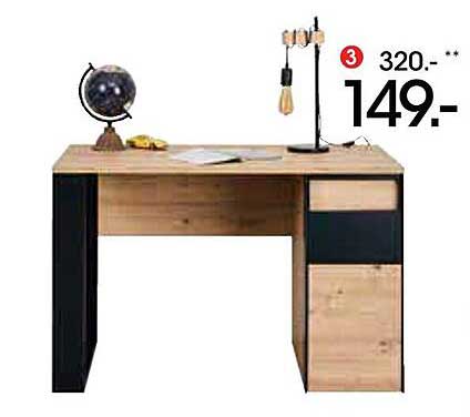 Schreibtisch mit modernem Design und vielen Funktionen