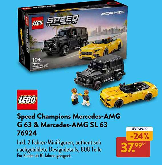 Speed Champions Mercedes-AMG G 63 & Mercedes-AMG SL 63 (76924)