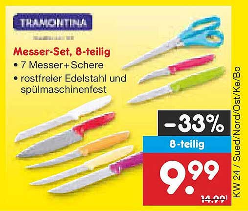 THAIMONTINA Messer-Set, 8-teilig