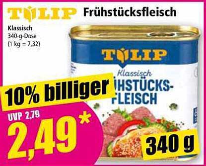 TüliP Frühstücksfleisch 340-g-Dose - Klassisch