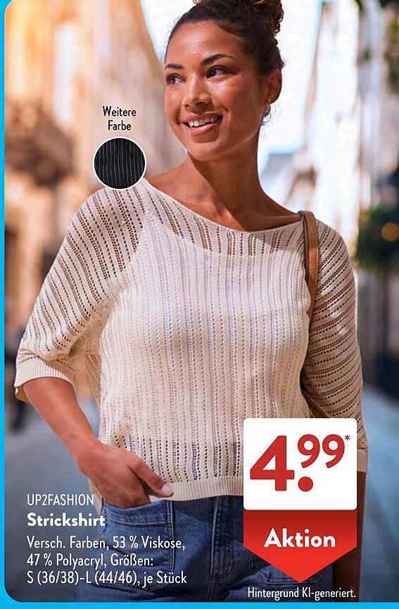 UP2FASHION Strickshirt