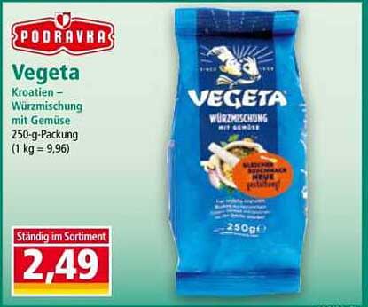 Vegeta Würzmischung mit Gemüse 250-g-Packung
