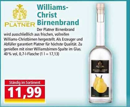 Williams-Christ Birnenbrand
