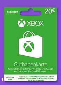 Xbox Guthabenkarte 20€