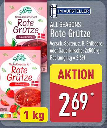 ALL SEASONS Rote Grütze