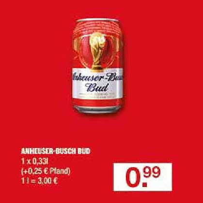 ANHEUSER-BUSCH BUD