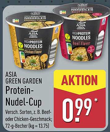 ASIA GREEN GARDEN Protein-Nudel-Cup