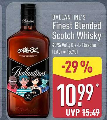 BALLANTINE'S Finest Blended Scotch Whisky