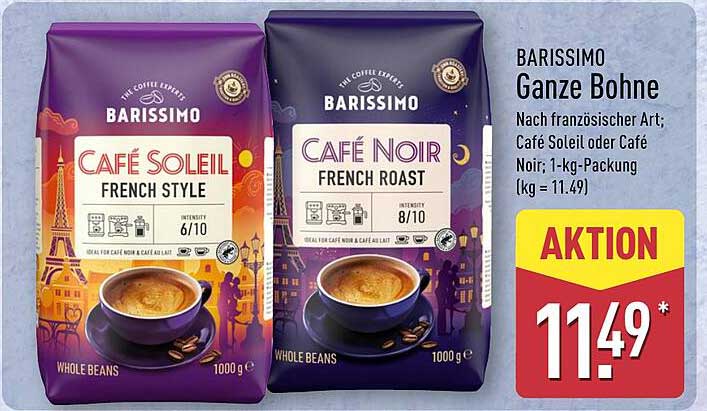 BARISSMO Ganze Bohne
