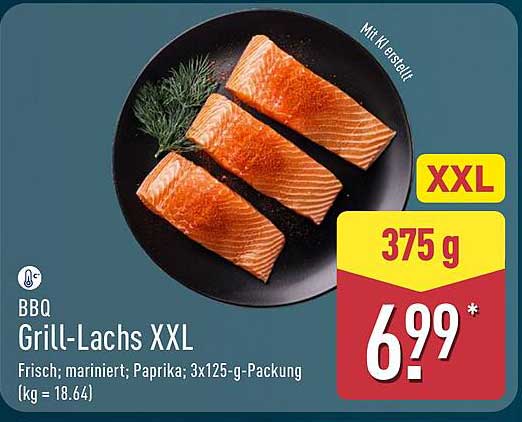BBQ Grill-Lachs XXL