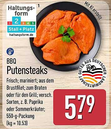 BBQ Putensteaks