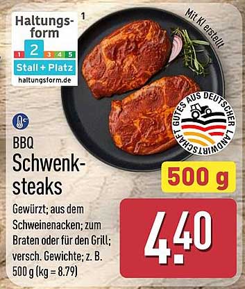 BBQ Schwenk-steaks