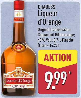 CHADESS Liqueur d'Orange