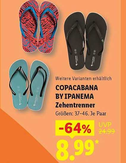 COPACABANA BY IPANEMA Zehentrenner