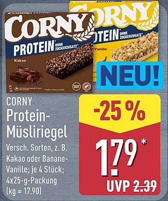 CORNY Protein-Müsliriegel