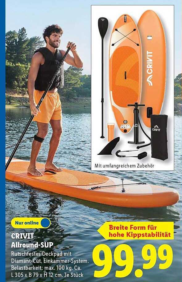 CRIVIT Allround-SUP