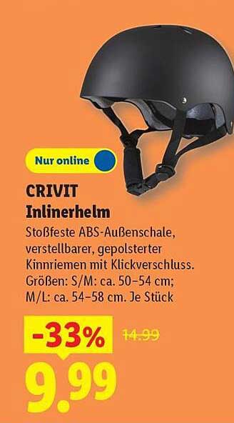 CRIVIT Inlinerhelm