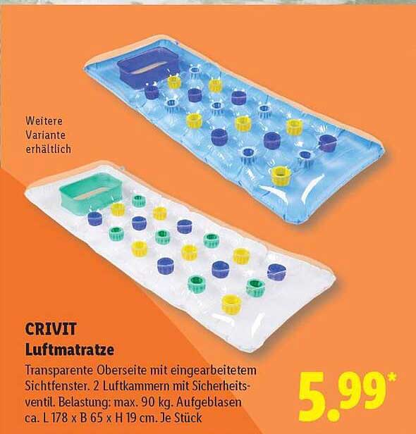 CRIVIT Luftmatratze