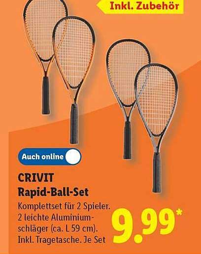 CRIVIT Rapid-Ball-Set