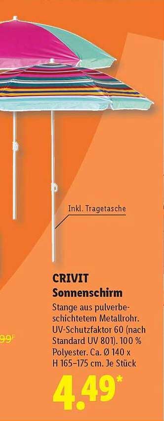 CRIVIT Sonnenschirm
