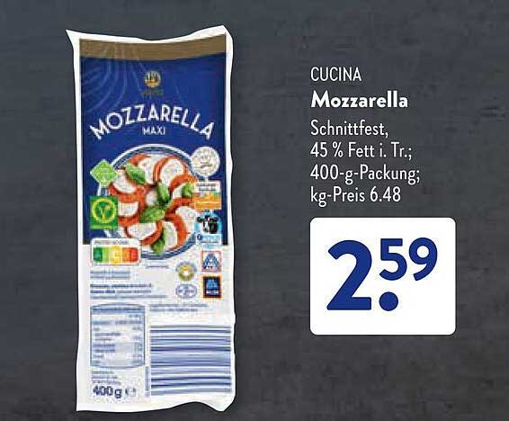 CUCINA Mozzarella