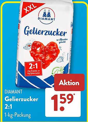 DIAMANT Gelierzucker 2:1 1-kg-Packung