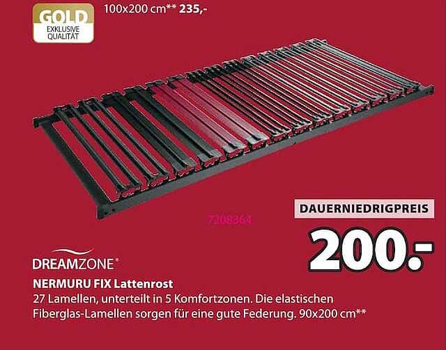 DREAMZONE NERMURU FIX Lattenrost