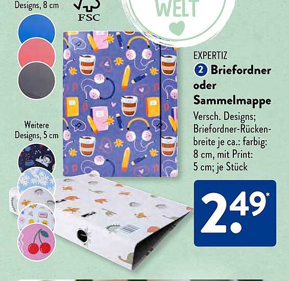 EXPERTIZ 2 Briefordner oder Sammelmappe