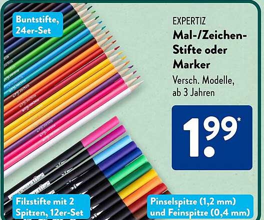 EXPERTIZ Mal-/Zeichen-Stifte oder Marker