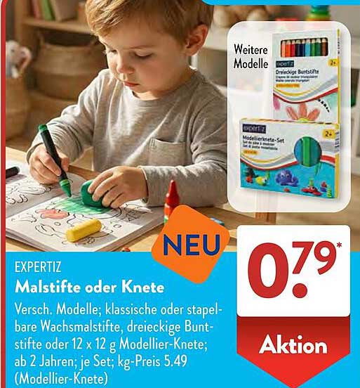 EXPERTIZ Malstifte oder Knete