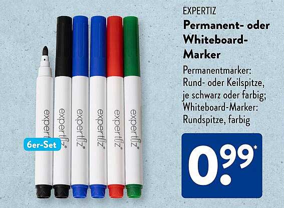 EXPERTIZ Permanent- oder Whiteboard-Marker