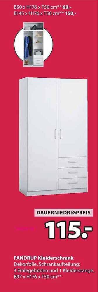 FANDRUP Kleiderschrank