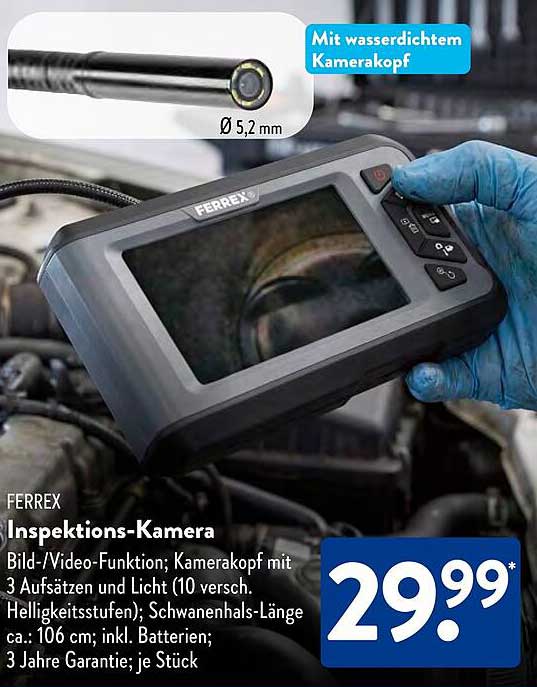FERREX Inspektions-Kamera