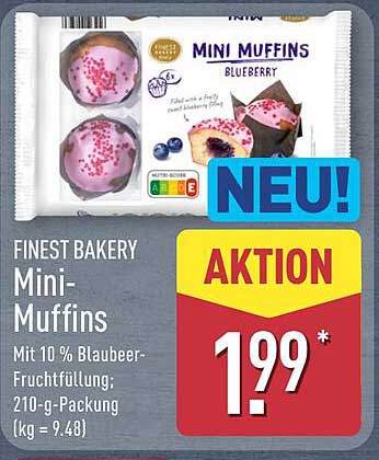 FINEST BAKERY Mini-Muffins