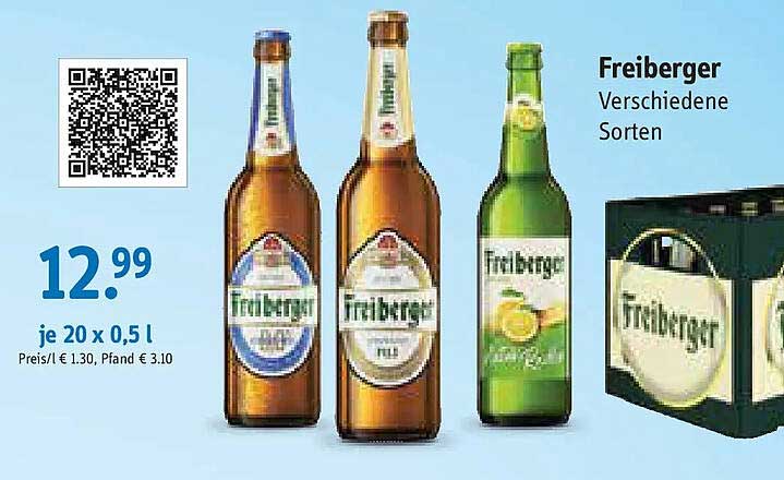 Freiberger Verschiedene Sorten