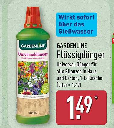 GARDENLINE Flüssigdünger