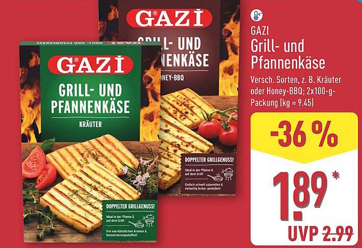 GAZI Grill- und Pfannenkäse