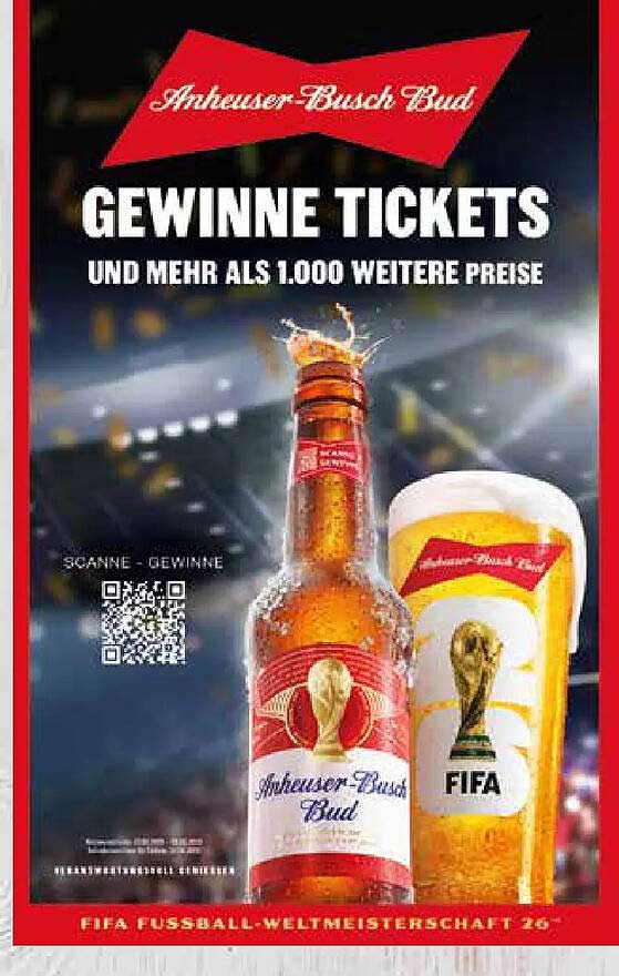 GEWINNE TICKETS UND MEHR ALS 1.000 WEITERE PREISE