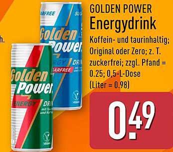 GOLDEN POWER Energydrink