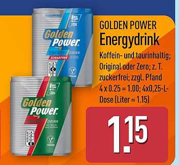 GOLDEN POWER Energydrink