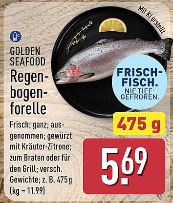 GOLDEN SEAFOOD Regenbogenforelle