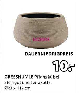 Gresshumle Pflanzkübel