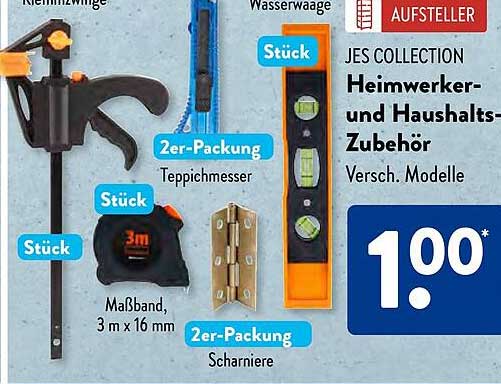JES COLLECTION Heimwerker- und Haushaltszubehör
