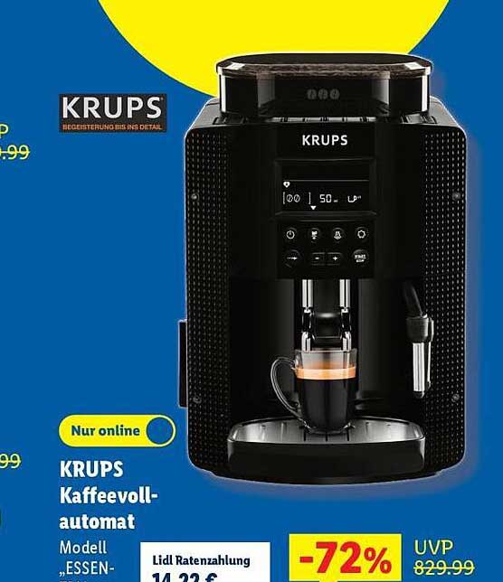KRUPS Kaffeevollautomat Modell „ESSEN-