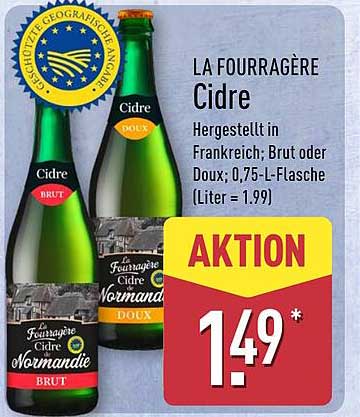 LA FOURRAGÈRE Cidre
